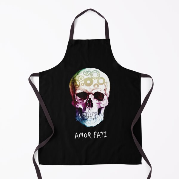 Item preview, Nietzsche Stoic Quote Skull Amor Fati designed and sold by raeganluskanor.