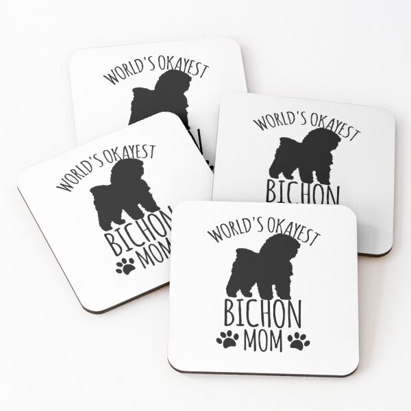 Item preview, Worlds Okayest Bichon Mom - Dog Mom designed and sold by kindxinn.