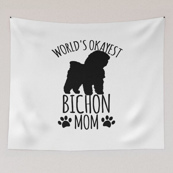 Item preview, Worlds Okayest Bichon Mom - Dog Mom designed and sold by kindxinn.