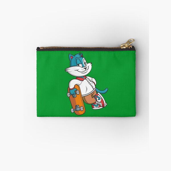 Item preview, Skateboarding Cat – Funny Cool Kitty Skater Design designed and sold by MerlinWear.