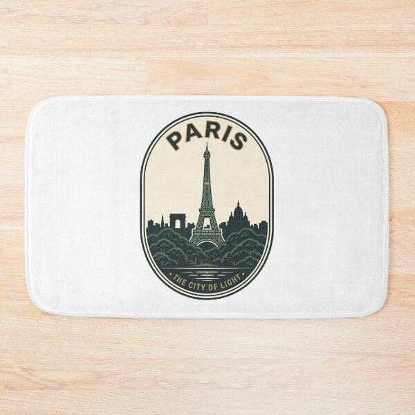 Item preview, Vintage Paris City of Light Eiffel Tower Badge designed and sold by k3rstman1.