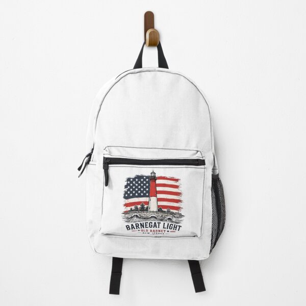 Item preview, Barnegat Light Old Barney Patriotic Lighthouse Vintage Art Funny Gifts designed and sold by BadhbhLoot.