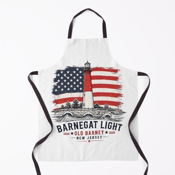 Item preview, Barnegat Light Old Barney Patriotic Lighthouse Vintage Art Funny Gifts designed and sold by BadhbhArt.