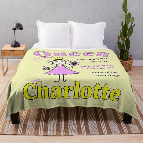 Item preview, Queen Charlotte - Personalized Name Gift - Doodle Style designed and sold by illeN-Art-World.