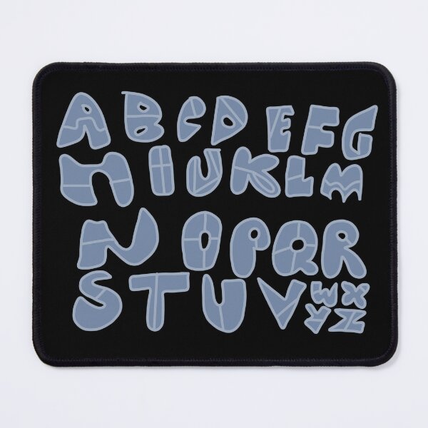 Artikelvorschau, Alphabet entworfen und verkauft von No Future Design.