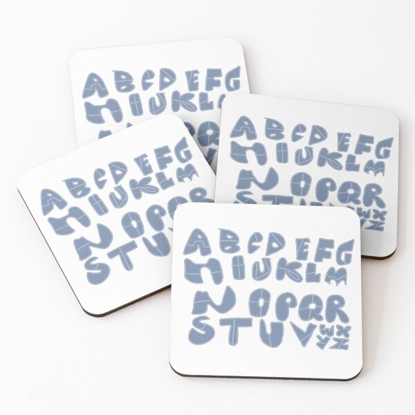 Artikelvorschau, Alphabet entworfen und verkauft von No Future Design.
