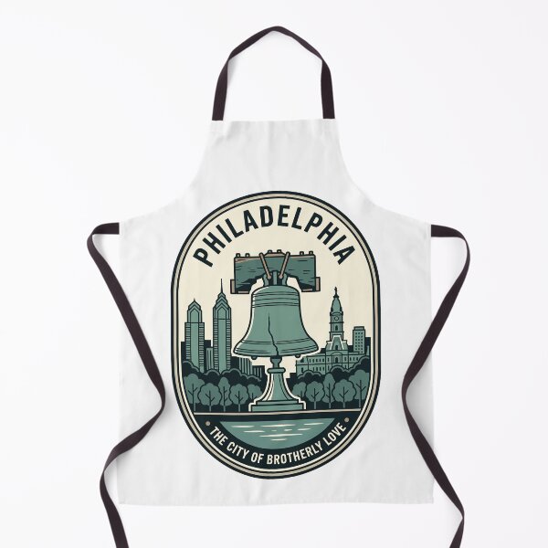 Item preview, Vintage Philadelphia Liberty Bell Skyline Badge designed and sold by k3rstman1.
