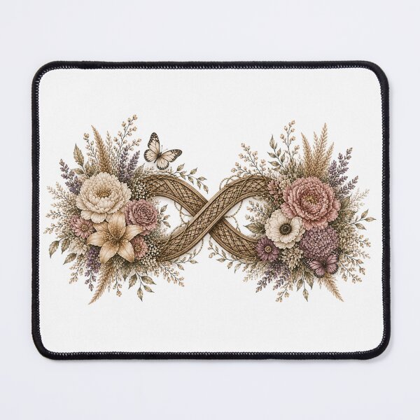 Item preview, Floral Infinity Symbol designed and sold by PetalGarden.