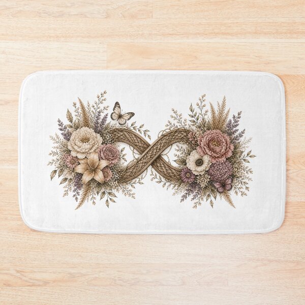 Item preview, Floral Infinity Symbol designed and sold by PetalGarden.