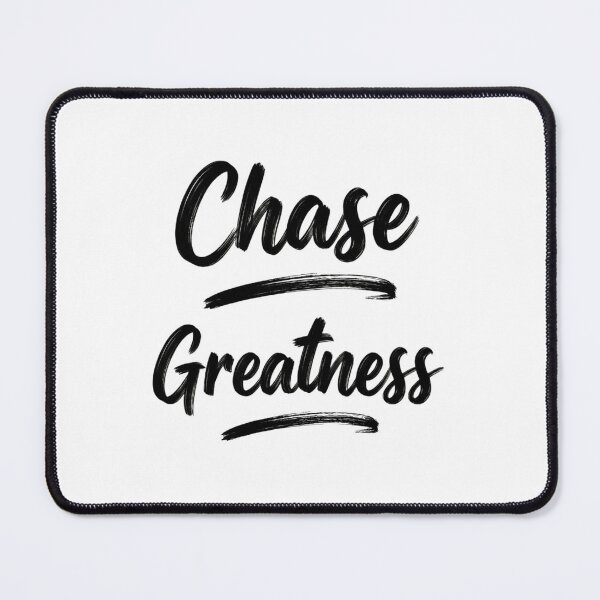 Item preview, Chase Greatness Motivational T-Shirt Design designed and sold by krujoArt.