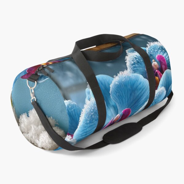 Item preview, Frozen Blue Orchids – Crystal Frost Botanical Elegance designed and sold by VelvetThornsArt.