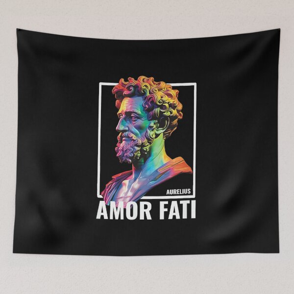 Item preview, Stoic Amor Fati Fate Quote Stoicism Wisdom Marcus Aurelius designed and sold by raeganluskanor.