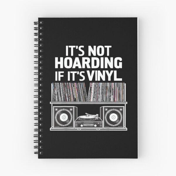 Item preview, Vinyl Funny It's Not Hoarding If It's Vinyl designed and sold by AlanYYoder.