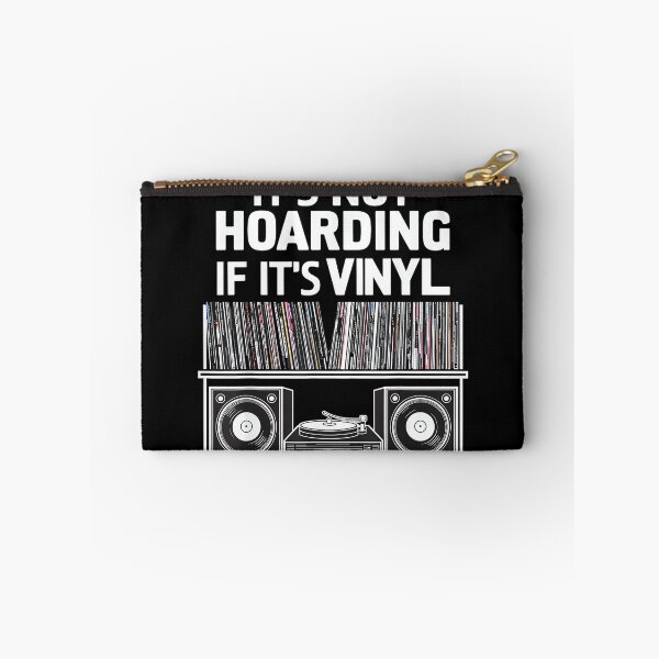 Item preview, Vinyl Funny It's Not Hoarding If It's Vinyl designed and sold by AlanYYoder.