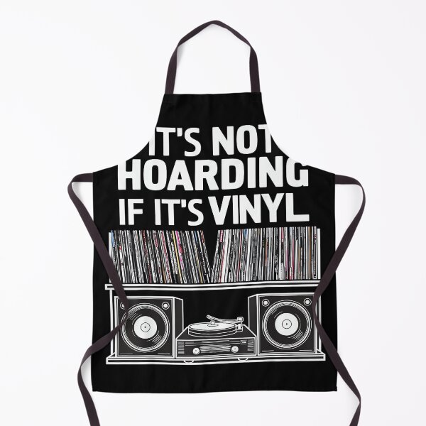 Item preview, Vinyl Funny It's Not Hoarding If It's Vinyl designed and sold by AlanYYoder.
