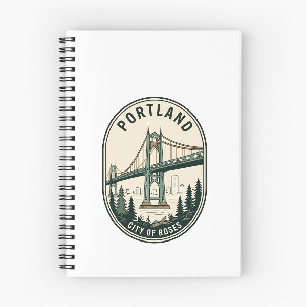 Item preview, Vintage Portland Oregon St Johns Bridge City of designed and sold by k3rstman1.
