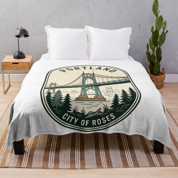 Item preview, Vintage Portland Oregon St Johns Bridge City of designed and sold by k3rstman1.