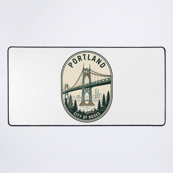 Item preview, Vintage Portland Oregon St Johns Bridge City of designed and sold by k3rstman1.