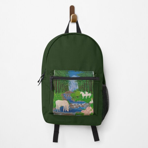 Item preview, Peaceful Forest Waterfall designed and sold by Ermira Mako.