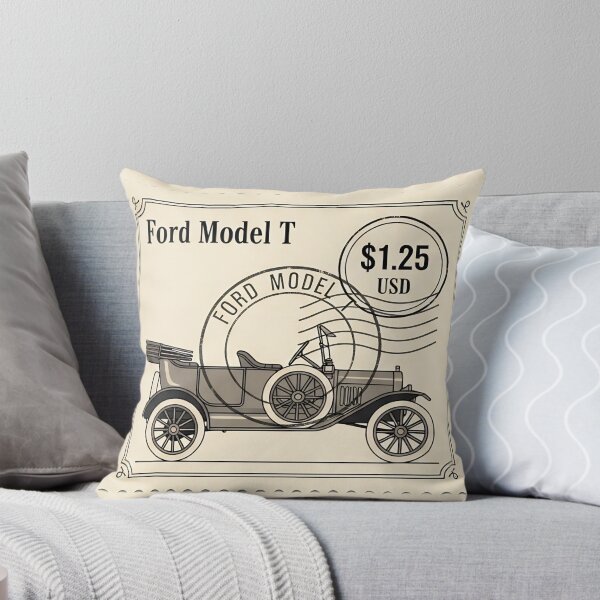 Item preview, Ford Model T Antique Car Horizontal Vintage Postage Stamp Art designed and sold by Motorline44.