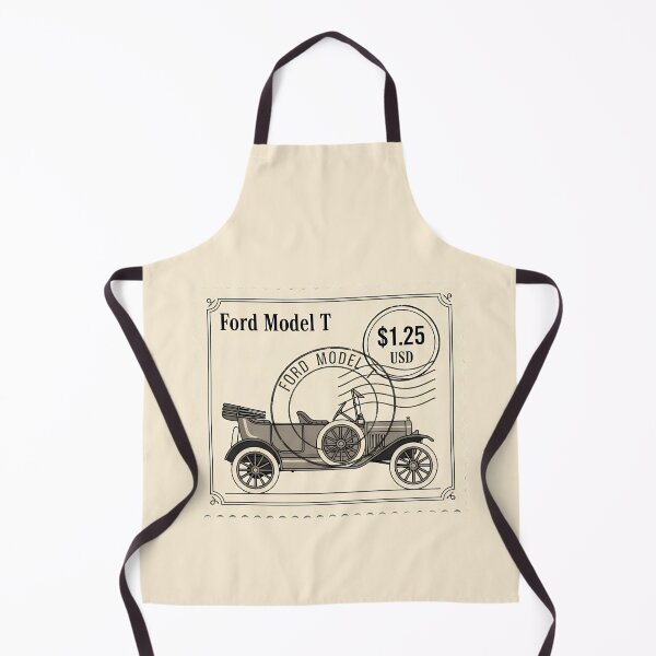Item preview, Ford Model T Antique Car Horizontal Vintage Postage Stamp Art designed and sold by Motorline44.