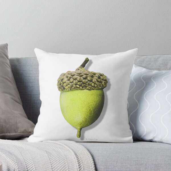 Item preview, Fresh Green Acorn Art Botanical Country Oak Tree designed and sold by Sharon Cummings Art.