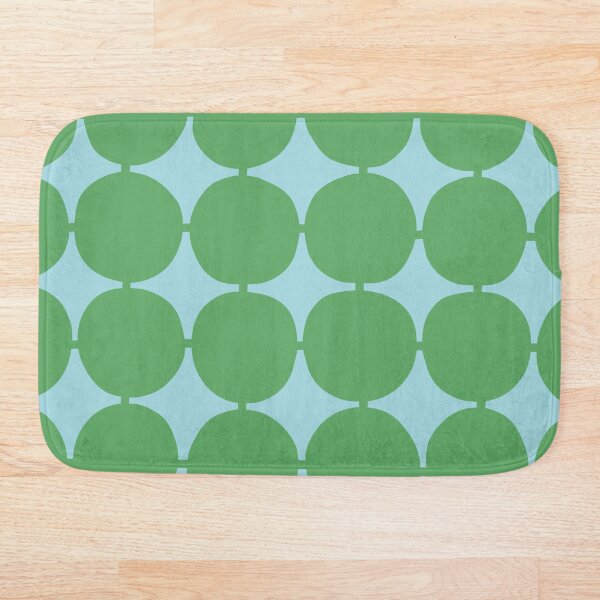Item preview, Connected Dots - Green on Blue designed and sold by Johanna Kindvall.