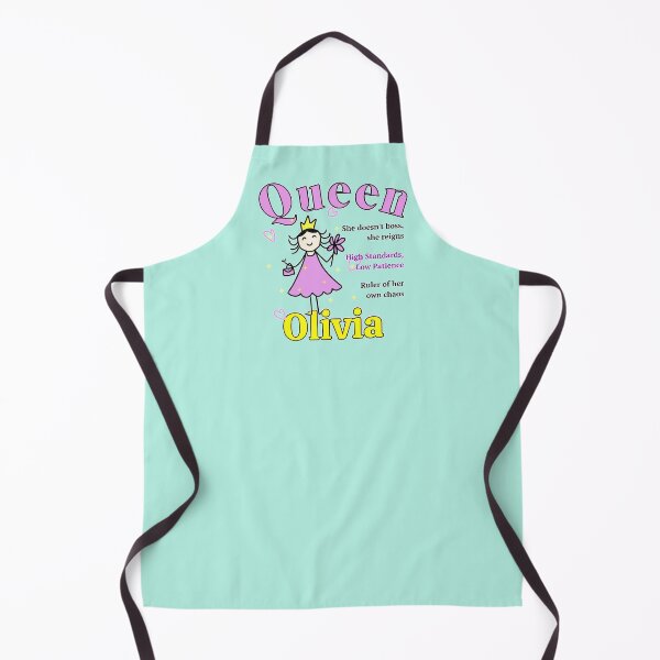 Item preview, Queen Olivia - Personalized Funny Name Gift - Doodle Style designed and sold by illeN-Art-World.