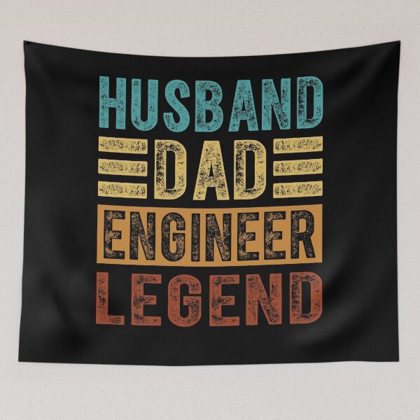 Item preview, Husband Dad Engineer Legend designed and sold by SiarheiYur.
