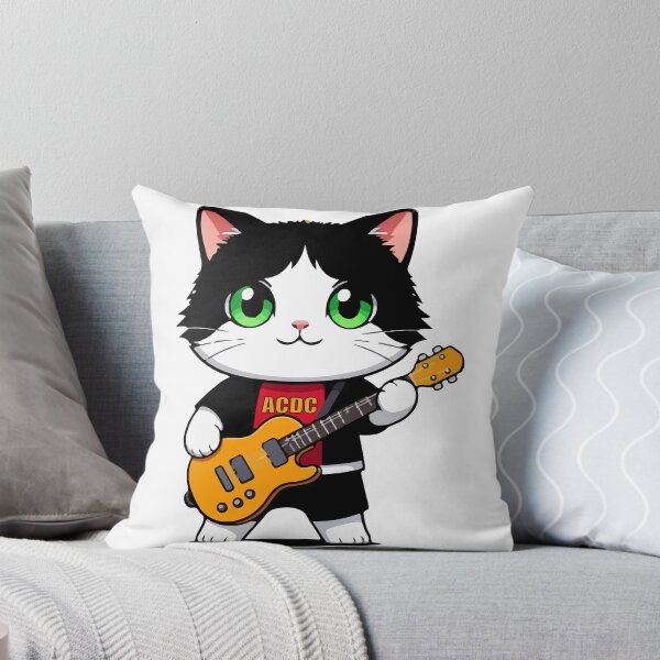 Item preview, cat acdc designed and sold by Brexmore3.