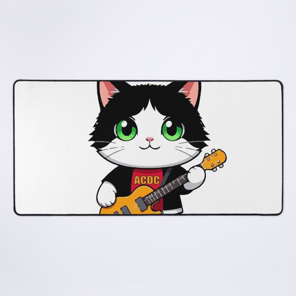 Item preview, cat acdc designed and sold by Brexmore3.