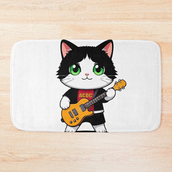 Item preview, cat acdc designed and sold by Brexmore3.