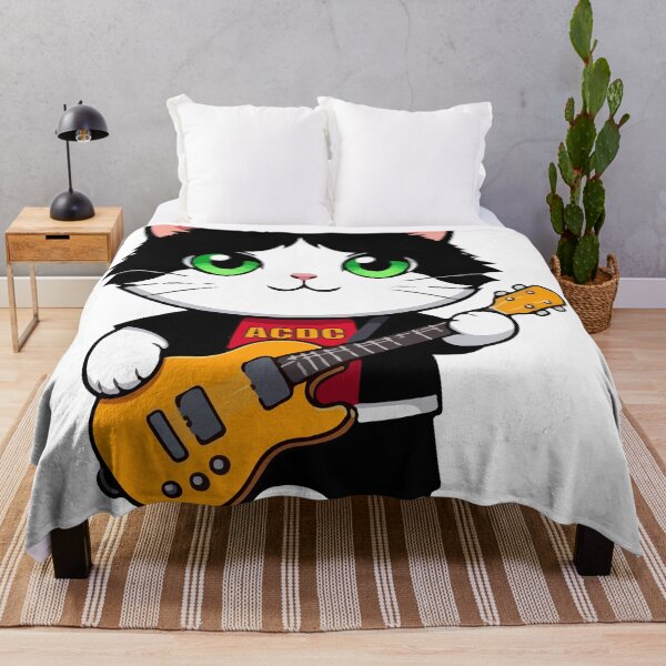 Item preview, cat acdc designed and sold by Brexmore3.