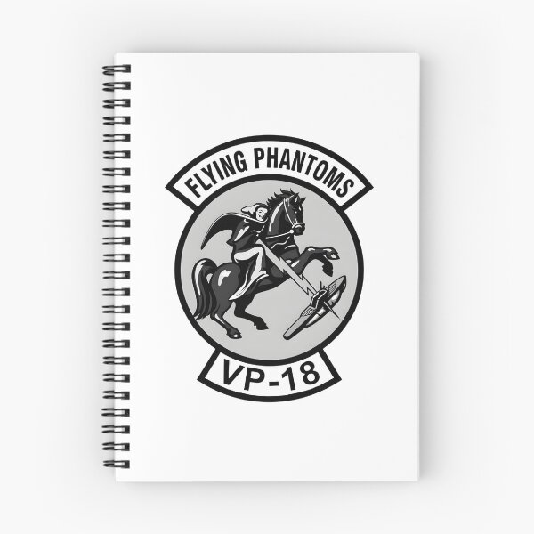 Item preview, US Navy Patrol Squadron Eighteen (VP-18) "Flying Phantoms" Insignia designed and sold by CharlieDesings.