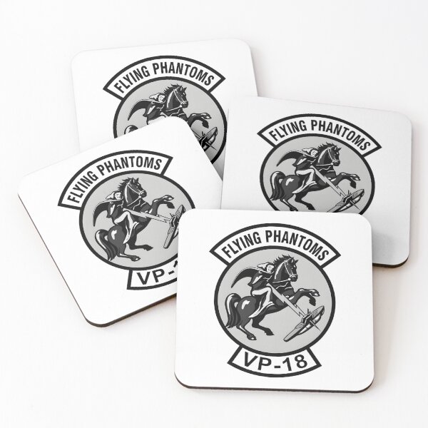 Item preview, US Navy Patrol Squadron Eighteen (VP-18) "Flying Phantoms" Insignia designed and sold by CharlieDesings.