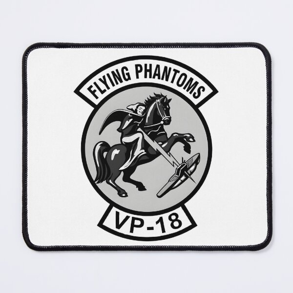 Item preview, US Navy Patrol Squadron Eighteen (VP-18) "Flying Phantoms" Insignia designed and sold by CharlieDesings.