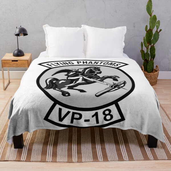 Item preview, US Navy Patrol Squadron Eighteen (VP-18) "Flying Phantoms" Insignia designed and sold by CharlieDesings.