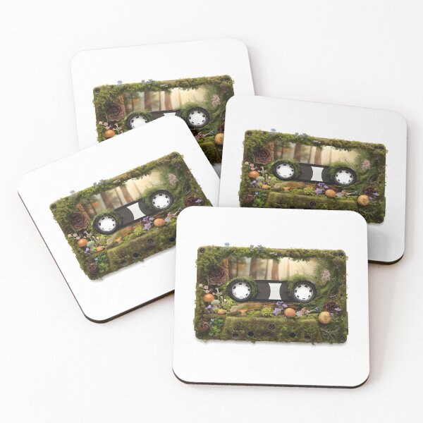 Item preview, Vintage Moss Cassette Player - Nature Core Aesthetic Retro Tech designed and sold by EverSale.