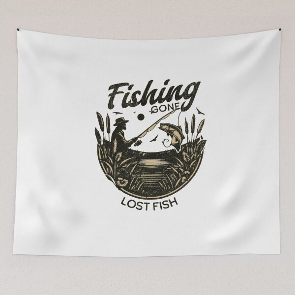 Item preview, Gone Fishing  designed and sold by TheEndDesign.