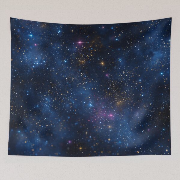 Item preview, Starry Galaxy Night Sky Cosmic Space Background Art designed and sold by Faithlines.