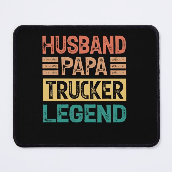Item preview, Husband Papa Trucker Legend designed and sold by SiarheiYur.