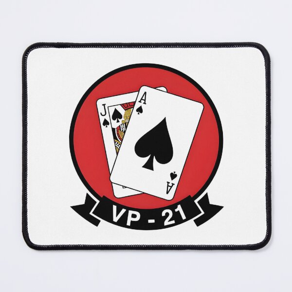 Item preview, US Navy Patrol Squadron Twenty-One (VP-21) "Blackjacks" Insignia designed and sold by CharlieDesings.