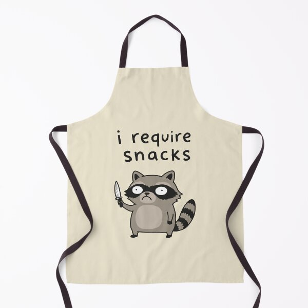 Item preview, I Require Snacks Raccoon designed and sold by NQArtist.
