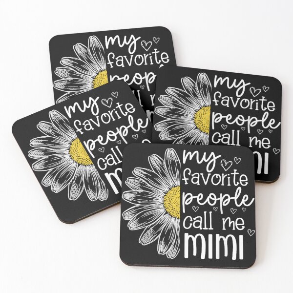 Item preview, My Favorite People Call Me Mimi Floral Daisy Grandmother Appreciation Design designed and sold by KrystinaGiGi.