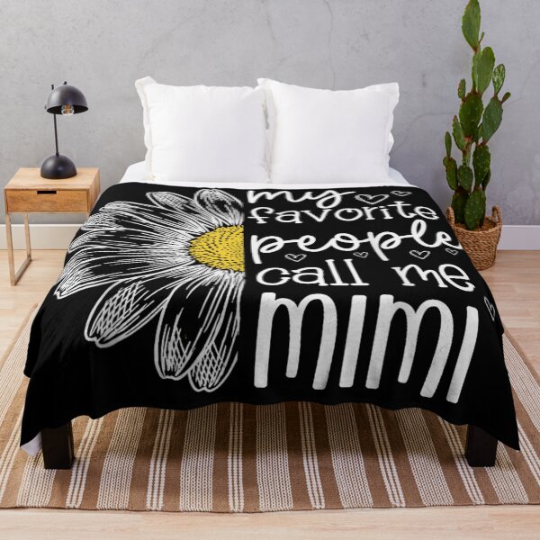 Item preview, My Favorite People Call Me Mimi Floral Daisy Grandmother Appreciation Design designed and sold by KrystinaGiGi.