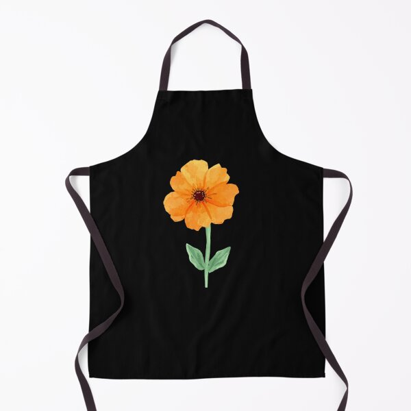 Item preview, Orange flower watercolor designed and sold by uunaa.