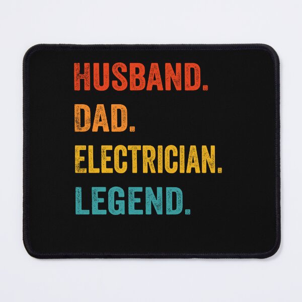 Item preview, Husband Dad Electrician Legend designed and sold by SiarheiYur.