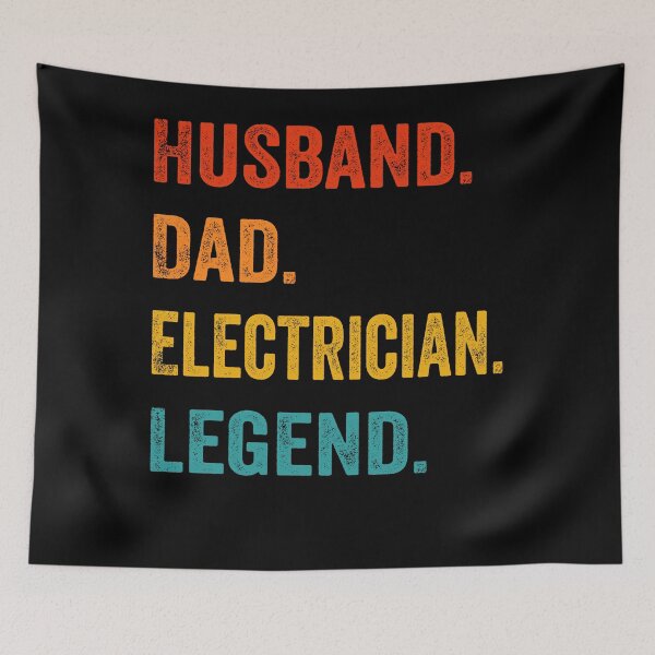 Item preview, Husband Dad Electrician Legend designed and sold by SiarheiYur.