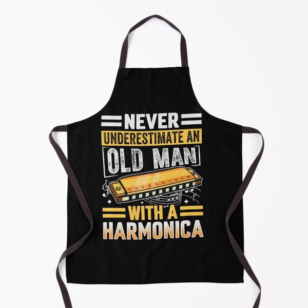 Item preview, Old Man Harmonica designed and sold by SiarheiYur.