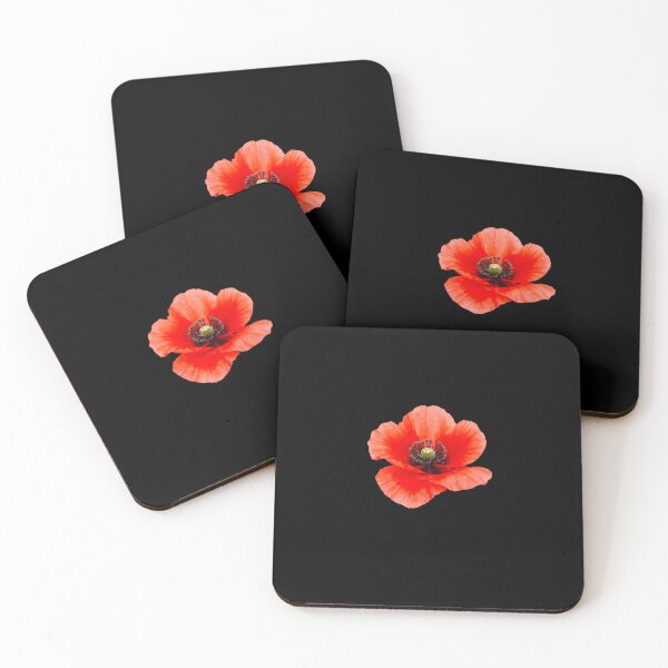 Item preview, Red flower watercolor  designed and sold by uunaa.